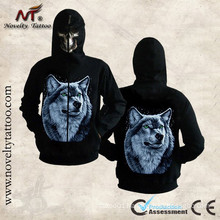 HM-100201 animal wolf hoodie